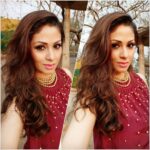 Sadha Instagram - #selfietime #selfie #selfiecollage #curlsareback #hairytales