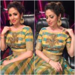 Sadha Instagram – Some more pics from yesterday’s episode! #danceshow #realityshow #entertainment #fun #judge 😄😄😄 @swatig1404 for this lovely outfit!!