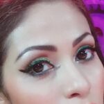 Sadha Instagram – Next round for Jodi No.1 😄 Can u guess what it is from the eye makeup???😄
