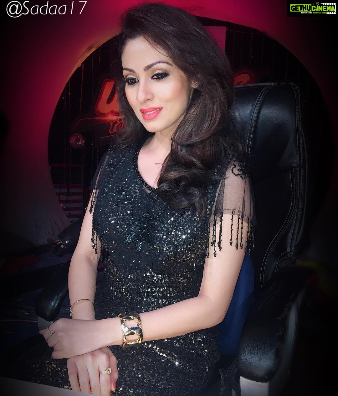 Sadha Instagram - #byebye #2016 #celebrationtime 💃💃💃 #welcome2017 #begood 😄