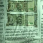 Sadha Instagram - I remember solving 'Spot the difference' quiz as a kid.. Now we can do so with the #newcurrency 😂 #printingmistake #cantgetfunnierthanthis