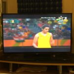 Sadha Instagram - Yes yes yes #pvsindhu u can do it 👏👏👏