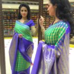 Sadha Instagram - #indiantradition #silksaree #southindian 😄