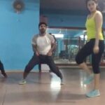 Sadha Instagram - Some more dancing with #shekarmaster 😍 #lovedance #bestexercise