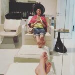 Sadha Instagram - #hairspa after ages 👩💆😄