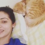 Sadha Instagram - This is how we share a pillow 😄
