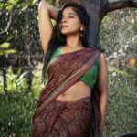Sakshi Agarwal Instagram - Those who think only sunshine brings happiness , have never danced in the rain ! Styling & Outfit @soigne_official_ Photography @rprasanavenkatesh Makeup @anupama.krishnamachari Team @_iam__adnan @tisisnaveen #rain #photoshoot #beproud #actress #hot #love #happy