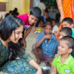 Sakshi Agarwal Instagram - Valentine’s Day for me is beyond just romance between a boy/girl and is a season to spread love to all souls around us . Every individual could choose to celebrate the season in diverse ways and I spent my Valentine’s day with these beautiful, super talented orphanage kids . What more do I need than their happiness ? This love from them is more than anything else in the world ❤️ Happy to share these joyous moments with my Insta Family❤️ . Thank you for the coordination @pugazhmuruganphotography @zoomin_momentz . @teamaimpro @tisisnaveen . #valentinesday #valentinesspecial New Hope and New Life Trust