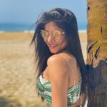 Sakshi Agarwal Instagram - Turn away in style to all your haters and embrace all your lovers🥰🥰🥰 . #cycling #cyclinglife #bicycleride #goa #freshair #greenery #floraldesign #coords #sun #holidays #goodvibes The Leela Goa