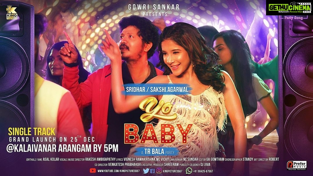 Sakshi Agarwal Instagram - Happy to release the next look ❤️ New year single track coming your way ✨✨ . Get ready to groove to the peppy dance number this New Years with your friends and family✨ . @kingpictures567 @gowri.sankar @tr.bala @choreographer_sridhar @zeroglycerinluv @rakeshambigapathyofficial @sundar.nc @EditorGowtham @standy_choreographer @rayappmusic.movies @tisisnaveen @preethiartistry . #yobaby #musicvideo #musicalbum #singletrack #kollywood #dance #newyearsong #sakshiagarwal #biggboss #kollywoodsong #dancenumber Chennai, India