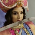Sakshi Agarwal Instagram - #VeluNachiyar - A Brave Tamil Queen . Its my honour to Portray the courageous Queen of Tamilnadu who fought against British ! @chandinikhanna0101 @ramskriz @ramskrizphotography @viji_sharath @vm.cinemas #Queen #Tamil #brave #courage #womenleader #pride #prideoftamilnadu #tamilnadu #MadrasPresidency #Rani