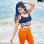 Sakshi Agarwal Instagram - Say yes to the adventure of being alive! Say yes to this life! . #life #beach #sakshiagrawal #beachlife #chennairains #beachgirl #beachstyle #ecr #fitnessinbeach ECR