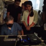 Sakshi Agarwal Instagram - My next❤️ . Missed working in the last project but happy that there is a right time for everything❤️ @dir_sac @thondankani . With the entire crew❤️ Butt Road,St.Thomas Mount