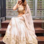 Sakshi Agarwal Instagram – A grateful heart is a magnet for miracles❤️
.

@perfektmakeover @vijayanthirajeswar @thelightweaver393 
.
#biggboss #biggbosstamil #biggbosstamil #vijaytelevision #lehenga #traditional #bridal #darklipstick #gold #shimmer Chennai, India