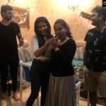Sakshi Agarwal Instagram - Thank you all for the lovely birthday surprise before an after ❤️❤️ So much of fun and laughter after ages😂😂Had a blast🤗 I have been in complete lockdown quarantine last four- five months and it was awesome to meet all my friends and so sweet of them to take out time and spend these happy moments with me❤️❤️ . Love you all my family and friends ❤️❤️ . we have all been quarantined in our homes and we maintained complete sanitization procedures on meeting .Removed our masks only for the group pic . Thank you @treasurebox_crafts for such a beautiful decoration surprise💞💞💞💞 @iamactorvarun @ashkum87 @gayathri_pretty @samikshx @fab_by_faiza @vinoo_venketesh @abdul_fab_events @theprincessfilza @treasurebox_crafts