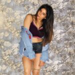 Sakshi Agarwal Instagram - Nothing is more impressive than a person who is secure in the unique way god made her .. its about time we accept our inner beauty❤️🥰🔥 . #denim #shorts #cami #sakshiagarwal #stayhome #slay #style #casual Chennai, India
