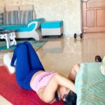 Sakshi Agarwal Instagram - Who is ready for some sculpted abs?! I got you😝😝 Lets burn off all that extra fat and feel the burn💞🔥 You dont workout- “Its your loss baby”🤪 . Workout Routine: Do all 5 variations - 15 reps *2 This helps in sculpting awesome core and abs🔥🔥😍😍♥️♥️ . #fitfam #fitness #motivation #workout #abs #core #bodygoals #fitnessjourney . Chennai, India