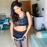 Sakshi Agarwal Instagram – Dont dream of it ,
You gotta train for it❤️
Atleast try baby steps into workout💞🥰 Tamil Nadu
