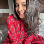 Sakshi Agarwal Instagram - Soul full of shunshine❤️ . I am loving the whole #nomakeup #nofilter #noedit feel❤️ . #candid #kurta #redkurti Chennai, India