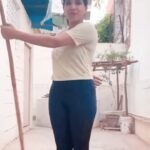 Sakshi Agarwal Instagram - #silambam all the way Just a beginner!! A long way to go:) But love this traditional art❤️ #silambattam #silambamforever #hardworkpaysoffs #fitnessmotivation #standyourground #onmyway #swayinstyle #ancient #martialart #tamilnadu #sakshiagarwal