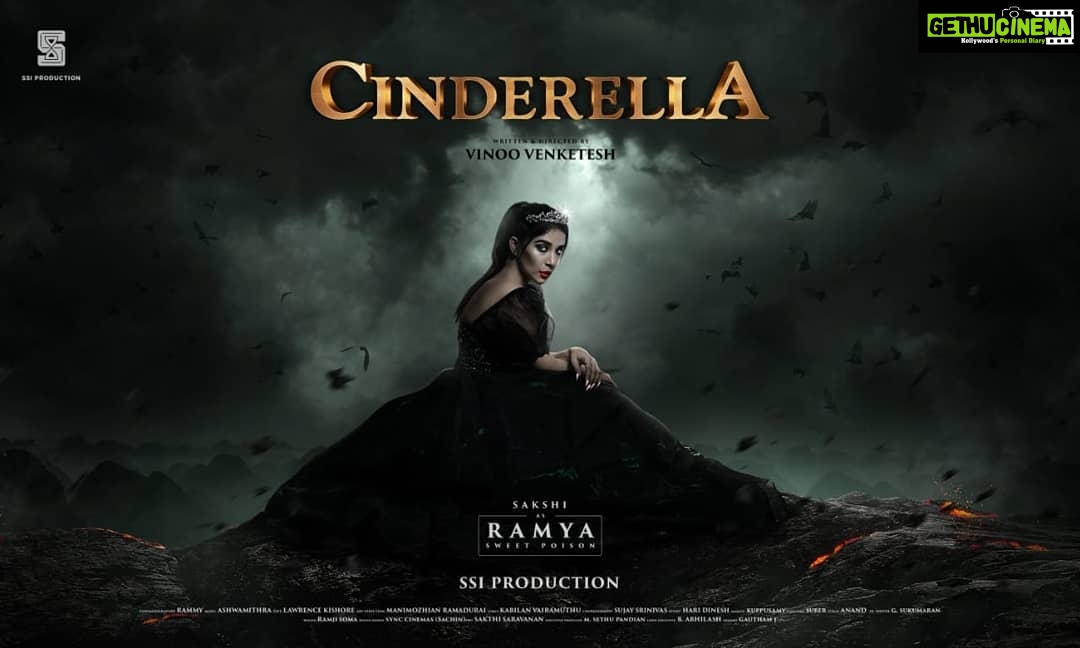 Sakshi Agarwal Instagram - I'm Glad to Present you all My First Look of my Character In #Cindrella . RAMYA gave a different shade to me , u guys will love it :-) @iamraailaxmi @vinoo_venketesh @pro_sakthi_saravanan Mua: @viji_sharath Wardrobe : @epsyas