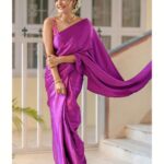 Sakshi Agarwal Instagram - 💖 Saree :- @shasmahi_theboutique Makeup :- @fathi_hairandmakeup Hair :- @pushplatahairandmakeup Clicks :- @maheshwarun.photography