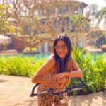 Sakshi Agarwal Instagram – Each ride is a celebration of self- love🚴‍♂️🌈 ITC Grand Goa