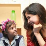 Sakshi Agarwal Instagram – It was my pleasure to meet the kids & I noticed that these kids have a lot of talent in them . Now , It feels very happy than anything else :-) @ekantastudio @karthikakphotography