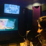 Sakshi Agarwal Instagram - My first experience at #dubbing @vishalreddy_actor #actorvishal film #action directed by #sundarc sir❤️❤️ Loved giving my voice❤️❤️ New avenues opening up❤️