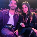 Sakshi Agarwal Instagram - Judging the event with @aparshakti_khurana Thank you guys❤️❤️ @pushplatahairandmakeup @fab_faizaaestheticboutique