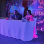 Sakshi Agarwal Instagram - Such a killer event #pressmeet for #countryclubchennai #navratri #special! Thank you team for the beautiful look❤️❤️❤️❤️❤️❤️ @chandini_khanna0101 @viji_sharath @fineshinejewels Feel like a princess🧚‍♀️✨ The Raintree, Anna Salai