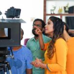 Sakshi Agarwal Instagram - Love my job and every pinch of salt that comes with it:) Ad shoot for #maharajatextiles💥💥