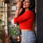 Sakshi Agarwal Instagram - I do believe something magical can happen, when you read a good book❤️ . #booklover #bookstagram #bookaholic #candid #chennairains #instafashion #redaesthetic #reddress . @hakunamatata_sai @tisisnaveen @prayaga_makeup_artist Chennai, India