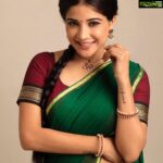 Sakshi Agarwal Instagram - Do i look grammathu ponnu??? @venketramg @nageshmakeup09