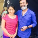 Sakshi Agarwal Instagram - Epitome of success A man of discipline, determination and courage for generations to follow! A real HERO!! Happy birthday @rajinikanth sir:) #hbdsuperstarrajinikanth #kaala #throwback #instapic Chennai, India