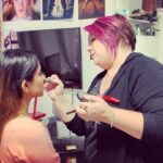 Sakshi Agarwal Instagram - When @yourmakeupexpert beautifies me📸📸 @thegerardharrison @fashionkali_usa #throwback
