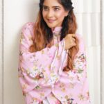 Sakshi Agarwal Instagram - ✨✨✨✨✨✨✨✨✨✨✨✨✨✨✨✨✨✨✨✨ Two roads diverged in a wood, and I took the one less traveled by, And that has made all the difference. ✨✨✨✨✨✨✨✨✨✨✨✨✨✨✨✨✨✨✨✨ Stylist: @ratikhavenugopal Wardrobe : @flauntbyratikha MUA : @reenapaiva Photography : @deepak_durai_photography @proyuvraaj #floral #loveforflowers #pastelclothes #dressy #lovethegame #nevergiveup #actress #southindianactress #fashion #dreamer #believer #prettygirls #happygirls #beautyliesintheeyesofthebeholder #beautifulsmile #freshlook #talentneverfades