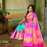Sakshi Agarwal Instagram - 🧚‍♀️Because no matter how tough the world becomes, You must never run out of sweetness🧚‍♀️ Photography : @foreshorestudio28 Styling : @ratikhavenugopal Director: @sm.maran Brand: @arrssilks.official @proyuvraaj