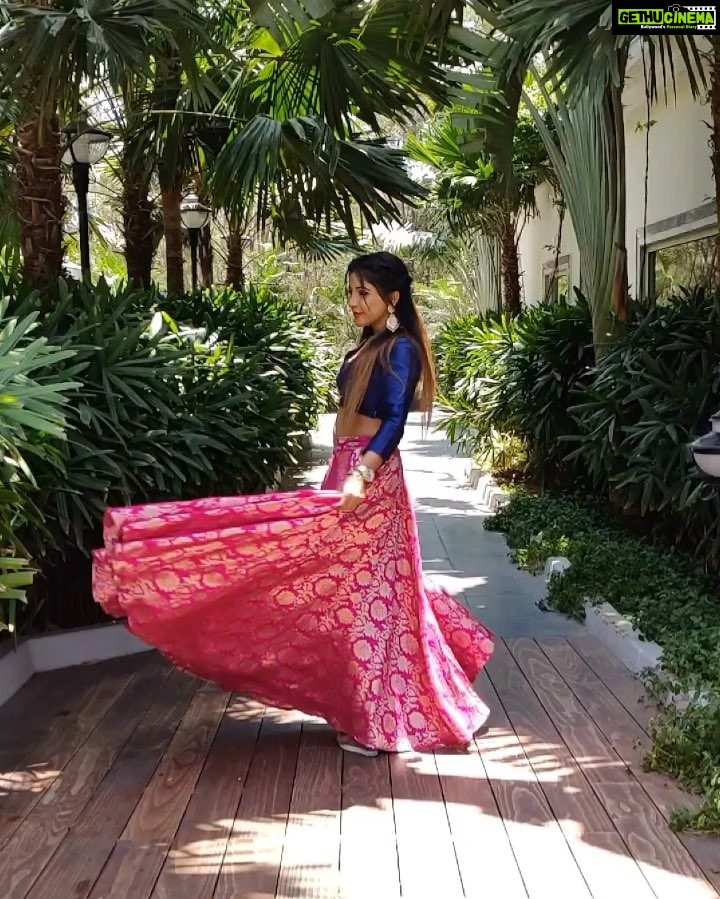 Sakshi Agarwal Instagram - Wearing the gorgeous @anjushankarofficial for an inaugration of @rcc_meenabazaar @grt.hotels.india #coimbatore Styling done by @vijayanthirajeswar MUA : @mosundoenmaeum