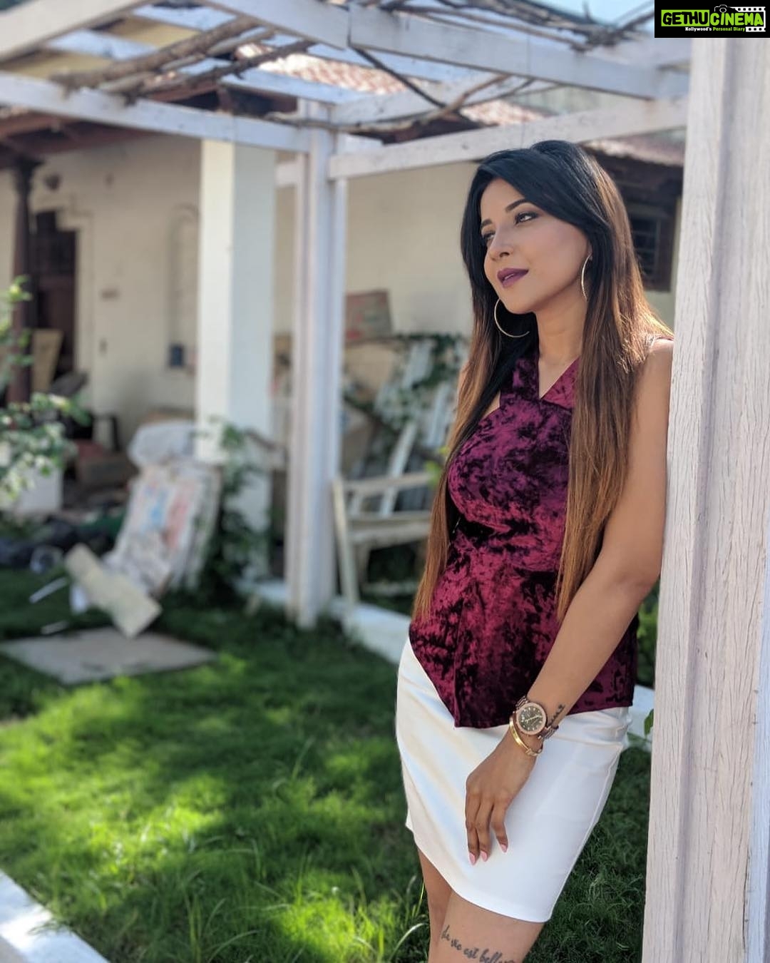 Sakshi Agarwal Instagram - Believe in your dreams.. They were given to you for a reason!! @sangi_avias_makeup Sathyam Grand Resorts