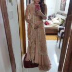 Sakshi Agarwal Instagram - Wearing the gorgeous @rehanabasheerofficial for @ayshgotmalikd @aish_rizwan engagement ❤️❤️❤️ The Leela Palace Chennai