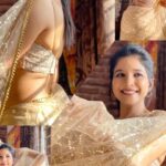 Sakshi Agarwal Instagram - Like Da da da da daaa da.. . #reelitfeelit #trending #trendingreels #explore #explorepage #sakshiagarwal #goldsaree #letmetakeyoudancing #likedadadadadada #feelitreelit #reelsvideo #reelsinstagram #biggbosstamil Chennai, India