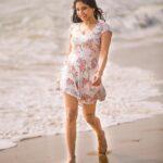 Sakshi Agarwal Instagram - Life takes you down many paths, But my favorite one leads to the beach❤️ . @kirtivassan @stepstonegroup . #adshoot #stepstone #anora #stepstoneresort #sakshiagarwal #beachaesthetic #beachlife #beachday #beachgirl Pondicherry