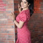 Sakshi Agarwal Instagram – Confuse them with your silence,
Shock them with your actions💕💕
.

@arunprasath_photography @divastylistmakeupartistry @tisisnaveen @pugazhmurugan_ 
.
#redpolkadots #redpolkadotdress #candid #chilling #instagood #instapic Chennai, India