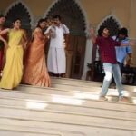 Sakshi Agarwal Instagram - Please watch #Aranmanai3 in theatres and be safe insta family - following all protocols😍🥰 . We miss you Vivek sir😥 . #aranmanai3 #workingstills #behindthescenes #wakanerpalace #kollywood #tamilactress #tamilcinema #runningintheatres #sakshiagarwal #sundarc #arya