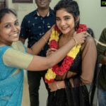 Sakshi Agarwal Instagram - Happy to start my next webseries with a pooja today . . ✨ @shariqqqq777 playing the lead with me✨ . @anandsaga.dwarakamayee @rajkumar.s.n @gkacts @tisisnaveen @keerthana_makeup_and_hair Chennai, India