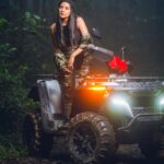 Sakshi Agarwal Instagram - She was fire, she was darkness, She was dust and blood and shadow🔥 The deadliest predator is the one you cannot see, and it takes a monster to destroy one🔥 . @ajoy_havoc @arunpradeep_photography @wildplanetresort . #forestaesthetic #assassinmode #forestlife #traveller #adventure #wildlife #wildlifephotography #candid #search #sakshiagarwal #camouflaged #camofashion Wild Planet