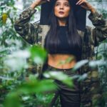 Sakshi Agarwal Instagram - She was fire, she was darkness, She was dust and blood and shadow🔥 The deadliest predator is the one you cannot see, and it takes a monster to destroy one🔥 . @ajoy_havoc @arunpradeep_photography @wildplanetresort . #forestaesthetic #assassinmode #forestlife #traveller #adventure #wildlife #wildlifephotography #candid #search #sakshiagarwal #camouflaged #camofashion Wild Planet