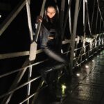 Sakshi Agarwal Instagram - Light up even your darkest moments with a beautiful location, beautiful weather and a great company! Loving this place- - looks absolutely beautiful and blissful even at night! @wildplanetresort . #jungleresort #leatherjacket #leatherpants #leatherboots #girlinblack #leatheraesthetic #kerala #tamilnadu #wildlifeconservation #nature #beauty Wild Planet