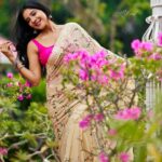 Sakshi Agarwal Instagram - Your a diamond dear! No one can break you🌸 . Outfit : @tasarika_couture Pic : @mirrorless_chap @krithiknarain Makeup: @layamakeupartistry . #floralsaree #instalike #sareelove #prettyaesthetic #floralaesthetic #gardenaesthetic #aestheticstyle #beautifulaesthetic #biggboss #sakshiagarwal #biggbosstamil #pinkaesthetic #pink #lightaesthetic #cottagecore #garden #flowers Chennai, India